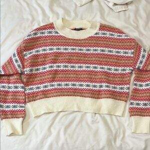 NWOT Wild Fable Fair Isle Sweater